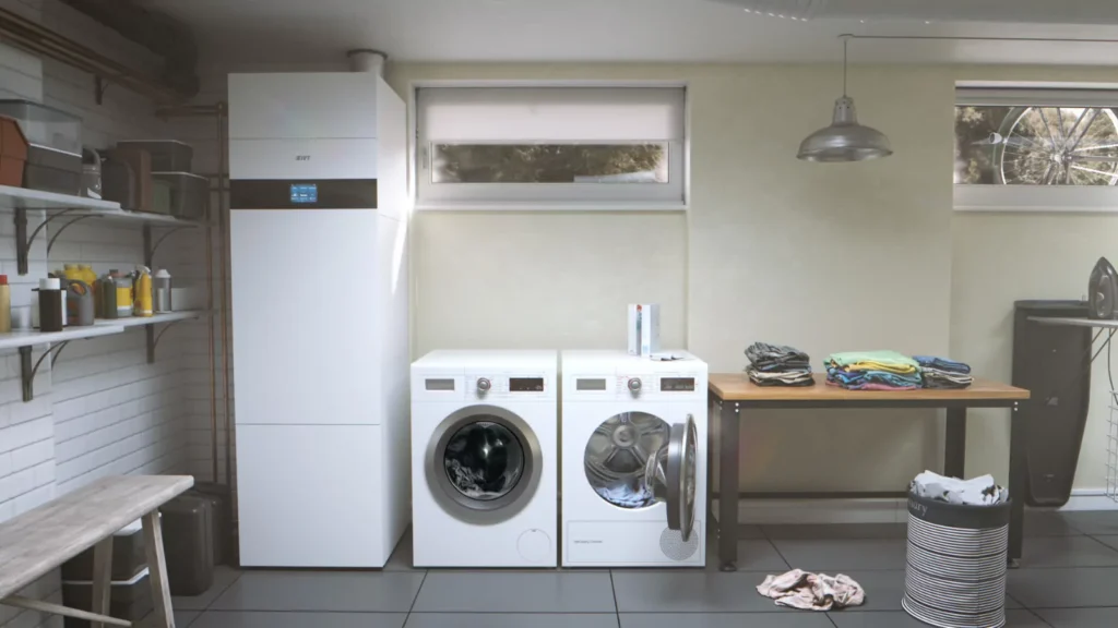 Värmepump i källare